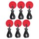 thumbnail image 1 of 6 Piezas Correas De Soporte Para Paleta De Kayak Durable Kayak Remo Snap Clip Hebilla Fija Rojo, 1 of 5