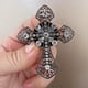 thumbnail image 1 of Car Air Outlet Aromatherapy Clip Cross Rhinestone Perfume Clip Cute Car Air Outlet Decoration Perfume Fragrance General Artificial Diamond Clip, 1 of 3