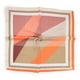 thumbnail image 2 of Pañuelo Tipo Seda 70x70 Cm Geométrico Líneas Moderno naranja Talla Única, 2 of 4