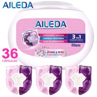 Detergente Para Ropa Envase Aileda Detergente Cápsulas Fresias Y Lirios Antibacterial Caja