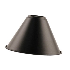 Ioensy - Cubierta De Lámpara De Cono Accesorio De Oficina Lámpara De Mesa De Dormitorio Lámpara De Restaurante Pantalla De Lámpara De Hierro D 18 Cm H 10,8 Cm