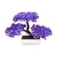 thumbnail image 1 of Árbol De Bienvenida, árbol Bonsái Artificial, Plantas De Imitación Para Alféizar De Ventana, Mesa De Escritorio, Color Morado, 1 of 3