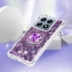 thumbnail image 4 of Funda Para Xiaomi 14t Pro Con Brillo Líquido, Protección Completa Y Soporte De Anillo Giratorio, 4 of 4