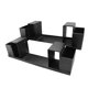 thumbnail image 1 of Soporte para Leña HomComfort HCLRK con Soportes Ajustables Negro, 1 of 1