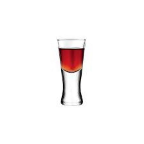 Set De 12 Vasos Vidrio Shot 46cc Tequila