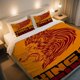 thumbnail image 1 of KING OF THE RING Lion Roar Duvet Cover Set Valentine's Day Retro Print Bedding Set, 1 of 1