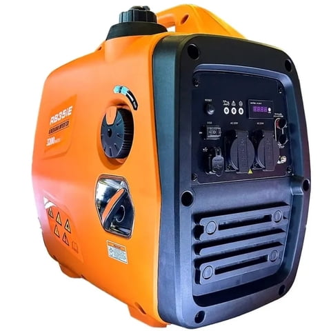 Redbo - Generador Inverter Insonoro Certificado Profesional 3500 Watts