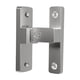 thumbnail image 5 of Pestillo De Puerta De 90 Grados, Cerradura De Puerta Para Baño, Puerta Corredera De Granero, Baño Plateado, 5 of 5