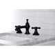 thumbnail image 5 of Grifo de baño Kingston Brass Vintage Widespread Matte Black, 5 of 8