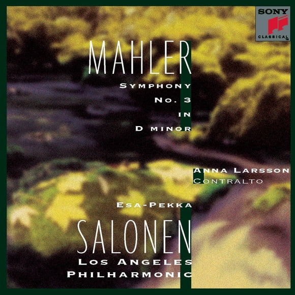 CD Sony Mahler: Sinfonía n.º 3 en re menor
