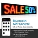 thumbnail image 4 of Cartel LED Katemily 38x10 cm Programable Bluetooth USB IP65, 4 of 9