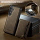 thumbnail image 2 of AutSpace Funda para Samsung Galaxy A16 4G/ 5G, Bloqueo RFID, Cuero PU, Compatible con MagSafe, Billetera Desmontable 2 en 1 con Tarjetero, Soporte, Cubierta Protectora Magnética, Marrón, 2 of 9