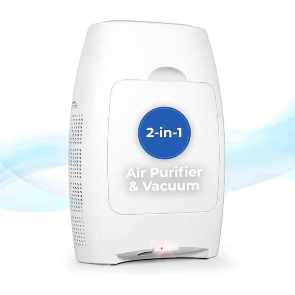 Purificador de aire y aspiradora sin contacto EYE-VAC Air 2 en 1