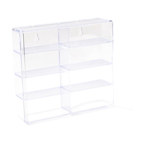 Bothyi - Vitrina Modelo De Coche Escala 1:64 Para Pequeñas Figuras Populares, Joyería Coleccionable, Transparente