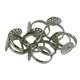 thumbnail image 3 of 10 piezas de bronce ajustable anillo de bricolaje ajustes en blanco pegamento en la bandeja de 14 mm de plata, 3 of 3