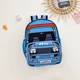 thumbnail image 1 of Kids Cute School Bags Fashion Police Car Pattern Schoolbag Boys Girls Korean Fashion Kindergarten Snack Backpack, 1 of 3