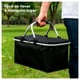 thumbnail image 2 of Canasta de Picnic con Aislante Térmico Viajera Plegable verde, 2 of 6