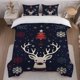 thumbnail image 1 of Christmas Reindeer Themed Bedding Set Soft and Comfortable Ideal for All Seasons, 1 of 5