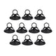 thumbnail image 3 of 10 Ventosas Pequeñas De PVC Para Organización Del Hogar, Puerta, Baño, Color Negro, 3 of 5