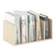 thumbnail image 1 of Organizador de archivos y folders para escritorio Furinno HERMITE de 5 espacios, acabado Bauhaus Oak, 1 of 6