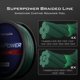 thumbnail image 3 of Línea de Pesca Trenzada KastKing Superpower Verde Musgo 40 lb 1097 yd, 3 of 8