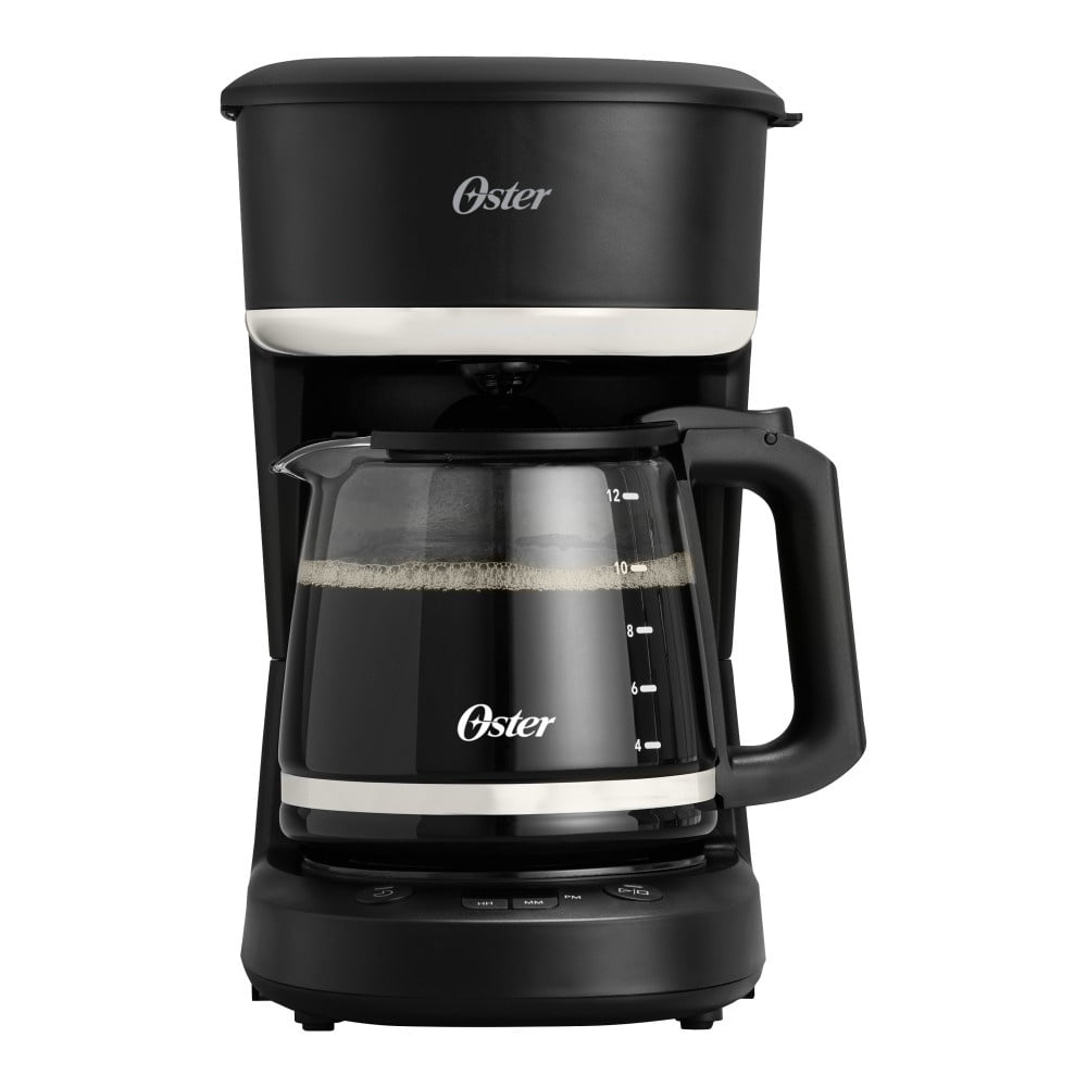 Oster - Cafetera Programable Capacidad 12 Tazas Bvstdcp121b