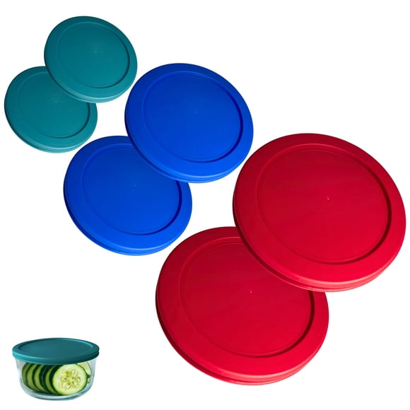 Tapas para Recipientes Klare Ware Pack de 6 470 ml‑1,65 L