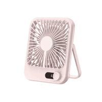 Bienok - Ventilador De Escritorio Silencioso Portátil Usb Recargable