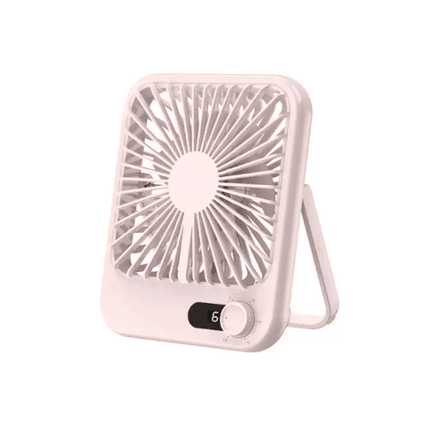 Bienok - Ventilador De Escritorio Silencioso Portátil Usb Recargable