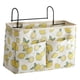 thumbnail image 4 of Caddy De Cabecera Impermeable Con Múltiples Bolsillos Para Dormitorio Universitario Sofá De Viaje Amarillo, 4 of 5