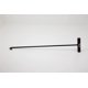 thumbnail image 5 of Tirador de enganche de quinta rueda Bulldog Metalworks 41 cm negro, 5 of 5