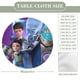 thumbnail image 2 of Megamente-theme Fitted Round Tablecloths Elastic Edged Table Covers Waterproof Table Cloth for Kitchen Holiday Party Tables Decor 120cm, 2 of 6