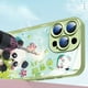 thumbnail image 2 of For 14 Phone Case Panda Bamboo Female Liquid Glass With Built-in Lens Film New Model Suitable For IPhone 14/13promax+ 12 Silicone Plus Lens Full Package Anti-drop Couple Phone Case, 2 of 2