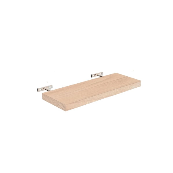 Vgo - Estante Flotante De Madera Natural 23x60x4cm