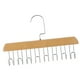 thumbnail image 2 of Perchero De Madera Para Corbatas, Duradero, Ahorra Espacio Con 8 Ganchos Para Bufandas, Sombreros, Camisetas Sin Mangas, Color Madera, 2 of 3
