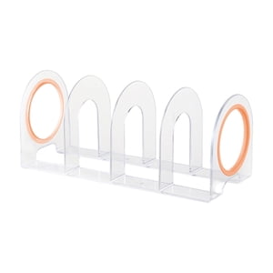 Bothyi - Estantería De Escritorio, Clasificador De Carpetas De Archivos, Papelería, Organizador De Sujetalibros Antideslizante Para El Hogar, Anillos Amarillos