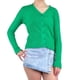 thumbnail image 1 of Sweater Mujer Cardigan Botones Otoño Cuello V Diseño 6013, 1 of 3