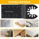 thumbnail image 4 of Hojas De Sierra Oscilantes 100 Unidades Para Madera Metal Y Plástico, 4 of 7