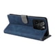 thumbnail image 5 of Funda Billetera para BLU G54 con Soporte - Cartera de Cuero con Ranuras Azul, 5 of 5