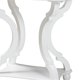 thumbnail image 4 of Mesa lateral clásica Cianna de madera blanca Baxton Studio, 4 of 9