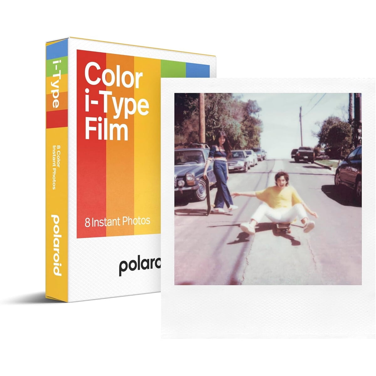 Película Color Polaroid Itype 6000 8 Fotos Instantáneas