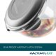 thumbnail image 5 of Rachael Ray Juego de 10 Recipientes Transparentes/Gris para Almacenamiento de Alimentos, 5 of 9