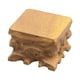 thumbnail image 4 of Soporte De Exhibición De Piedra De Madera, Base De Jarrón Para Estantería, Accesorios De Fotografía De Escritorio, Cuadrado, 4 of 5