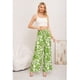 thumbnail image 3 of Pantalon Mujer Palazzo Floreado Tipo Lino Pretina Alta Elasticado 3008, 3 of 4