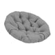 thumbnail image 5 of Cojín De Asiento Acolchado Redondo De 50 Cm, Cojín Para Silla Con Forma De Huevo, Accesorio Para Habitaciones Familiares, Gris Oscuro, 5 of 5