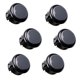 thumbnail image 1 of Pulsador SANWA OBSF-30 original de 30 mm, 6 unidades (negro y gris), 1 of 8