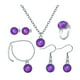 thumbnail image 3 of Conjunto De Joyas De Collar De Estado De ánimo Redondo Para Esposa, Novia, Hija, Mamá, Niñas Y Mujeres, 3 of 5