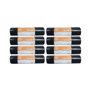Genérico - Pack 8 Rollos Bolsas De Basura Mediana 70X90Cm