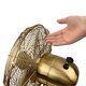 thumbnail image 4 of Ventilador de Escritorio Eléctrico Good Housekeeping 30 cm Acabado en Latón Satinado, 4 of 8
