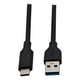 thumbnail image 2 of Cable Usb 2.0 A Tipo C 3 A 480mbps 1 Mts Negro Hp Dhc-tc102, 2 of 4